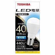 オーム電機 4580625138662 16-0671 東芝 LED電球 ミニクリプトン形 E17 40W形 昼光色 LDA4D-G-E17S40V2R（ご注文単位1袋）【直送品】