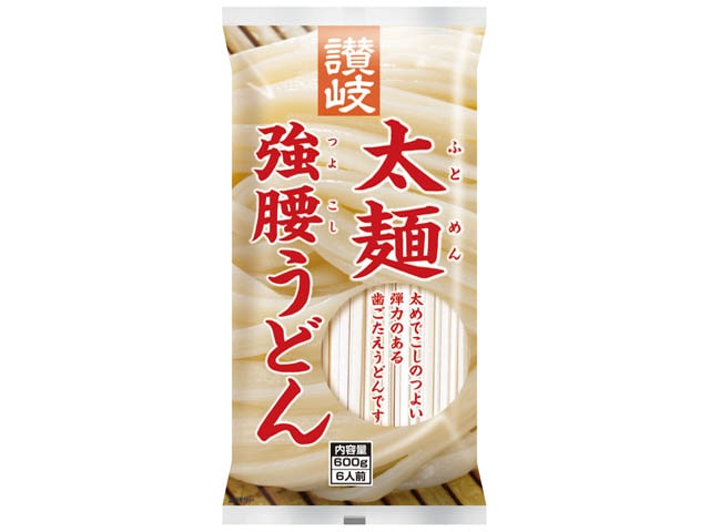 さぬきシセイ讃岐太麺強腰うどん600g※軽（ご注文単位20個）【直送品】