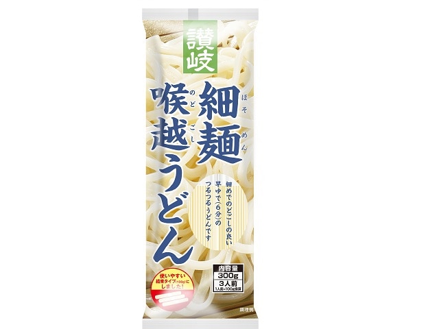 さぬきシセイ讃岐細麺喉越うどん300g※軽（ご注文単位20個）【直送品】