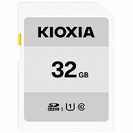 オーム電機 4582563851429 11-1076 キオクシア SDHCメモリーカード UHS-I  32GB ベーシックモデル（ご注文単位1袋）【直送品】