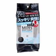 iiもの本舗 メンズ　ボディシート クールタイプ 徳用　30枚入 1個（ご注文単位1個）【直送品】