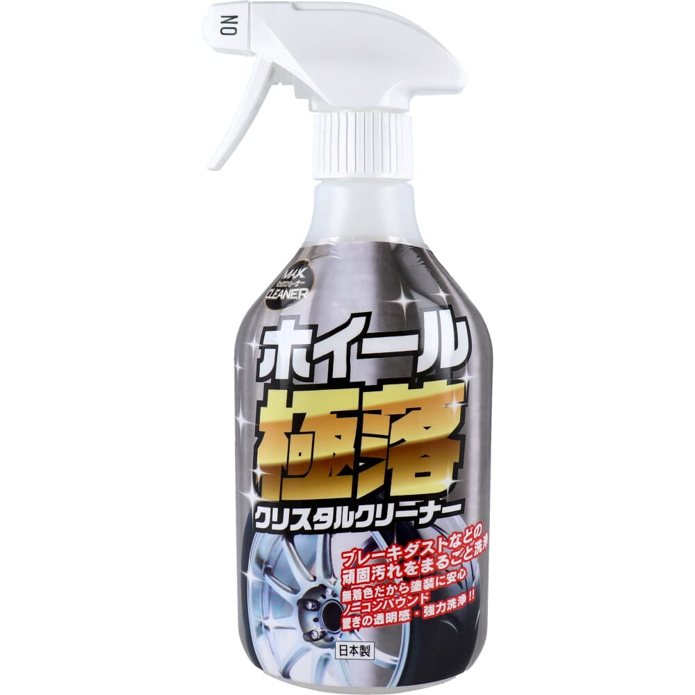 ディアンドディ　マックスクリーナー ホイール極落クリスタルクリーナー 500mL　1個（ご注文単位1個）【直送品】