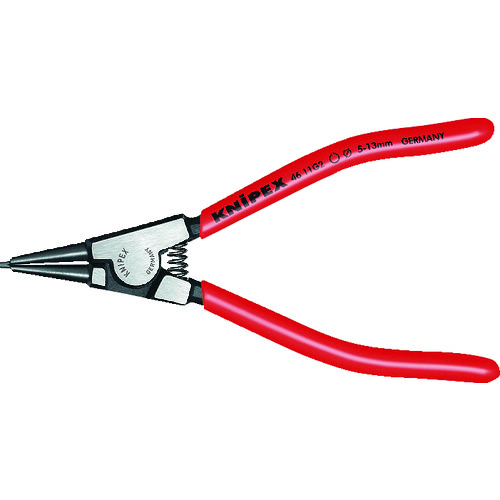 トラスコ中山 KNIPEX 4611-G1 軸用グリップリング用プライヤー（ご注文単位1個）【直送品】