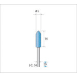 トラスコ中山 ナカニシ ゴム砥石 ハイシャインポリッシャー (1Pk(袋)＝10本入) #320　476-6601（ご注文単位1パック）【直送品】