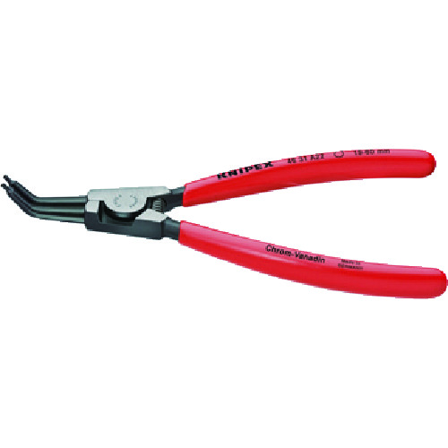 トラスコ中山 KNIPEX 軸用リングプライヤー45度 3-10mm（ご注文単位1個）【直送品】