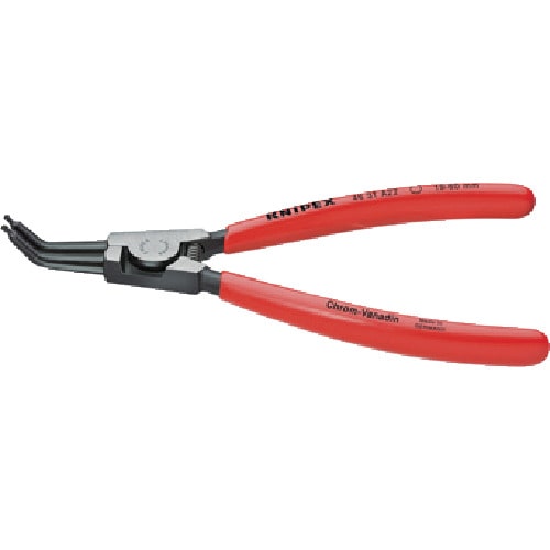 トラスコ中山 KNIPEX 軸用リングプライヤー45度 10-25mm（ご注文単位1個）【直送品】