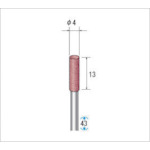 トラスコ中山 ナカニシ パワーポリッシャー(1Pk(袋)＝10本入)粒度120 ダークグリーン 外径4mm（ご注文単位1パック）【直送品】