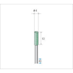 トラスコ中山 ナカニシ グリーンポリッシャーWA砥粒 (1Pk(袋)＝10本入) #220　476-7098（ご注文単位1パック）【直送品】