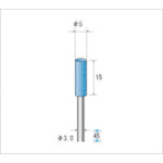 トラスコ中山 ナカニシ ゴム砥石 ハイシャインポリッシャー (1Pk(袋)＝10本入) #320　476-7209（ご注文単位1パック）【直送品】