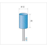 トラスコ中山 ナカニシ ゴム砥石 ハイシャインポリッシャー (1Pk(袋)＝10本入) #500　476-7292（ご注文単位1パック）【直送品】