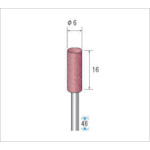 トラスコ中山 ナカニシ 高速回転用ゴム砥石 (1Pk(袋)＝10本入)　476-7471（ご注文単位1パック）【直送品】