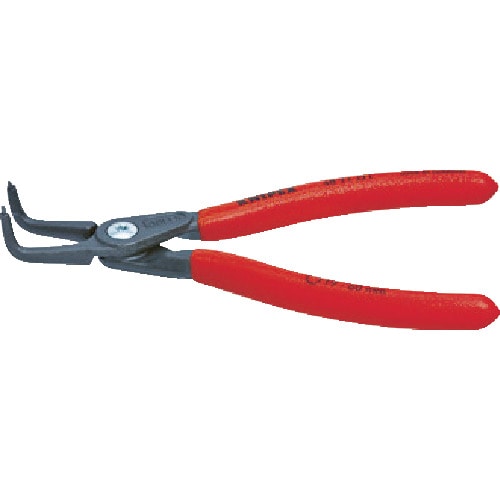 トラスコ中山 KNIPEX 4821-J41 穴用精密スナップリングプライヤー 曲（ご注文単位1個）【直送品】