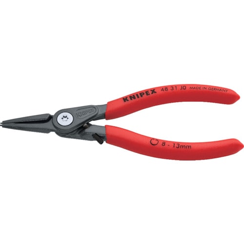 トラスコ中山 KNIPEX 8 -13mm 穴用スナップリングプライヤー（ご注文単位1個）【直送品】