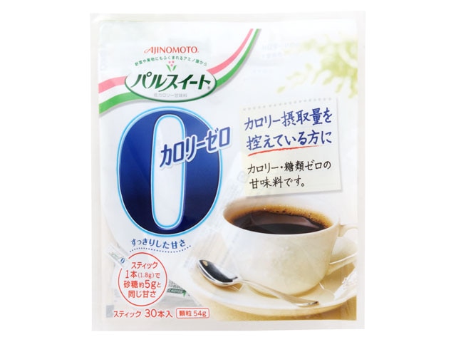 味の素パルスィートカロリーゼロ30本※軽（ご注文単位10個）【直送品】