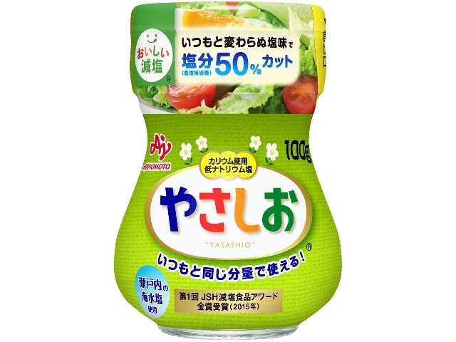 味の素やさしお瓶100g※軽（ご注文単位10個）【直送品】