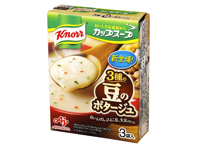 味の素クノールカップスープ豆のポタージュ55.8g※軽（ご注文単位10個）【直送品】