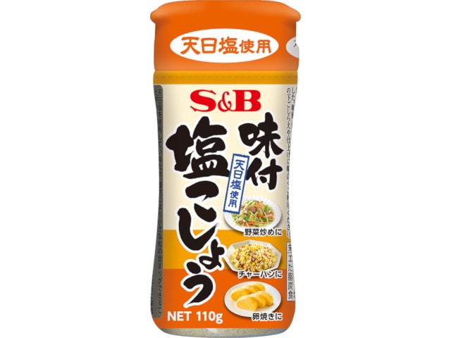 S＆Bエスビー味付塩コショー110g※軽（ご注文単位5個）【直送品】