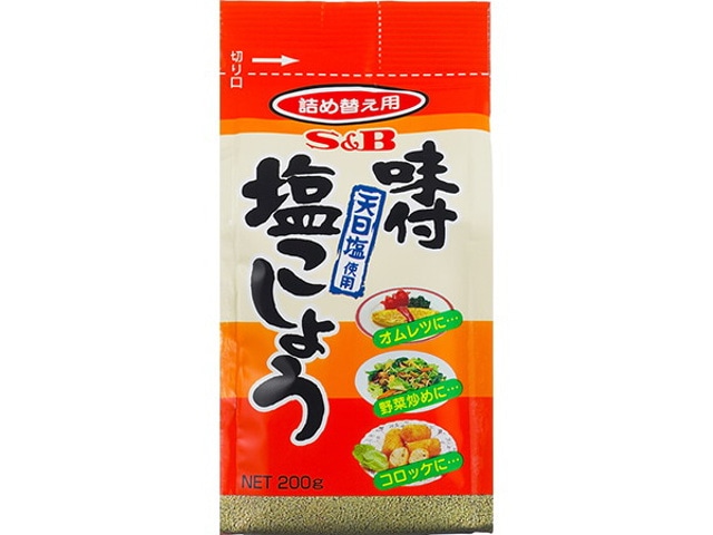 S＆Bエスビー袋入り味付塩こしょう200g※軽（ご注文単位10個）【直送品】