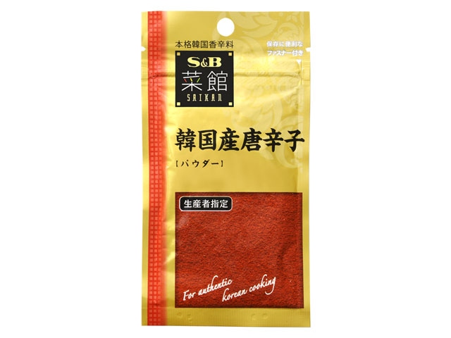 S＆Bエスビー菜館韓国産唐辛子パウダー15g※軽（ご注文単位10個）【直送品】