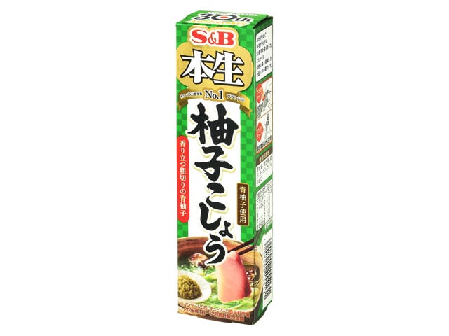 S＆Bエスビー本生柚子こしょう40g※軽（ご注文単位10個）【直送品】