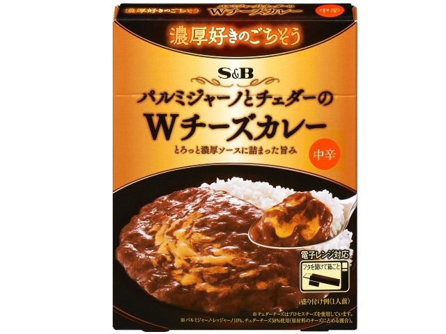 S＆Bエスビー濃厚好きのごちそうWチーズカレー※軽（ご注文単位6個）【直送品】