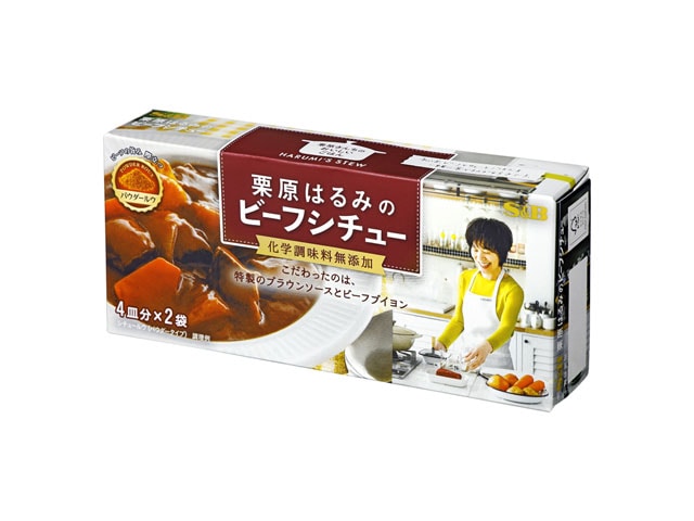 S＆B栗原はるみのビーフシチュー109g※軽（ご注文単位6個）【直送品】