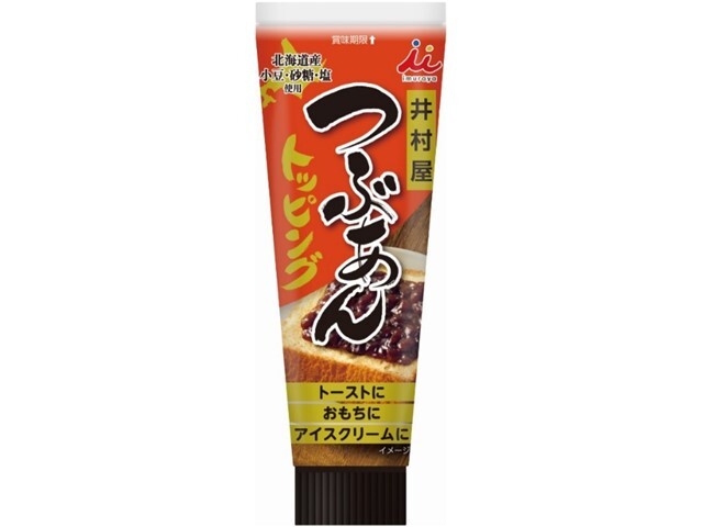 井村屋つぶあんトッピング130g※軽（ご注文単位6個）【直送品】