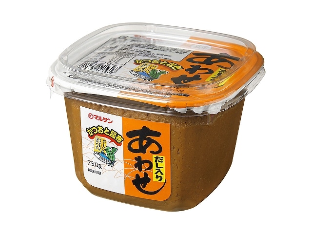 マルサンだし入りあわせカップ750g※軽（ご注文単位8個）【直送品】