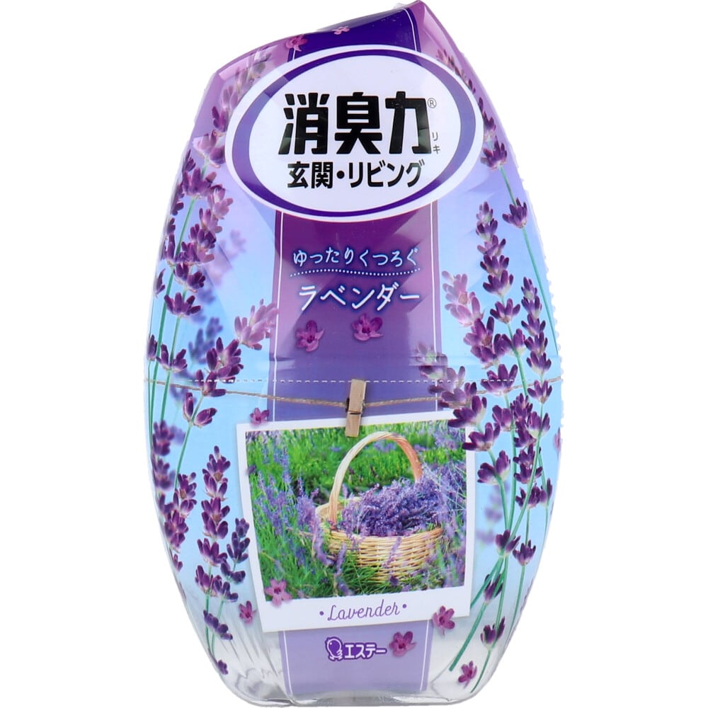 エステー　お部屋の消臭力 玄関・リビング用 ラベンダー 400mL　1個（ご注文単位1個）【直送品】