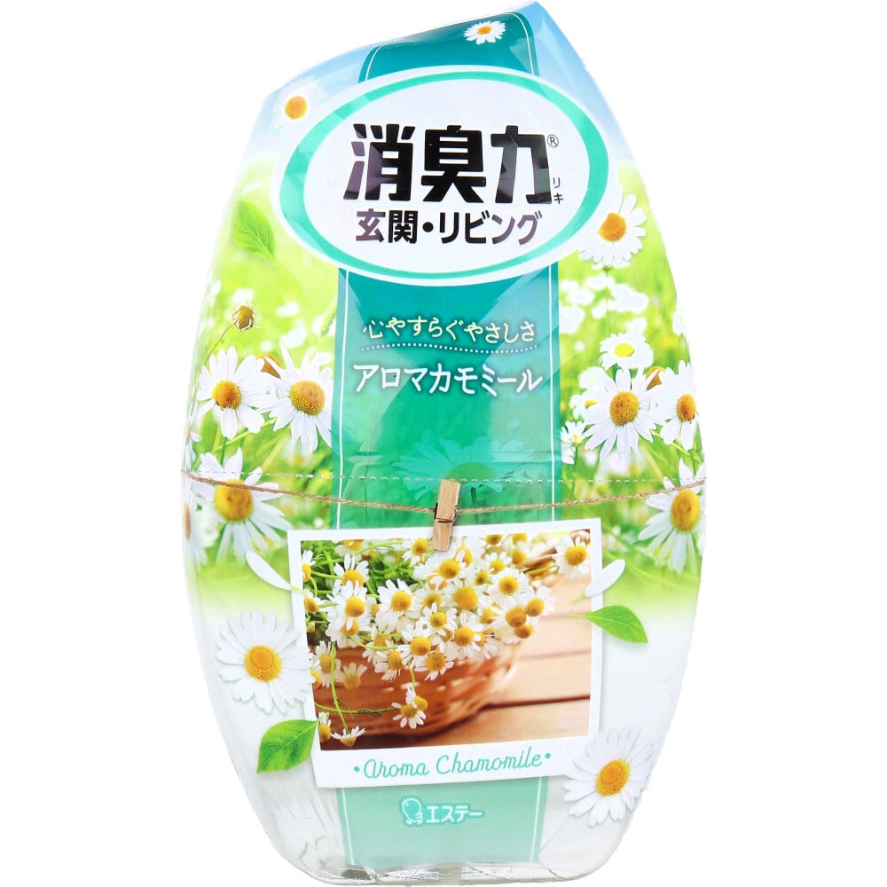 エステー　お部屋の消臭力 玄関・リビング用 アロマカモミール 400mL　1個（ご注文単位1個）【直送品】