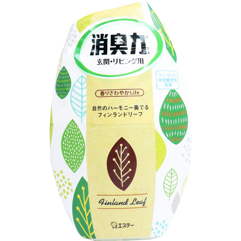 エステー　お部屋の消臭力 玄関・リビング用 フィンランドリーフ 400mL　1個（ご注文単位1個）【直送品】