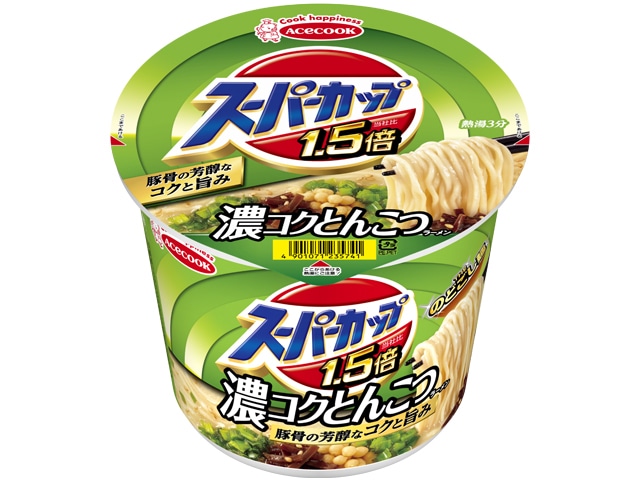 エースCSC1.5倍とんこつラーメン111g※軽（ご注文単位12個）【直送品】