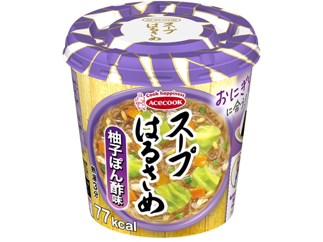 エースコックスープはるさめ柚子ぽん酢味32g※軽（ご注文単位6個）【直送品】