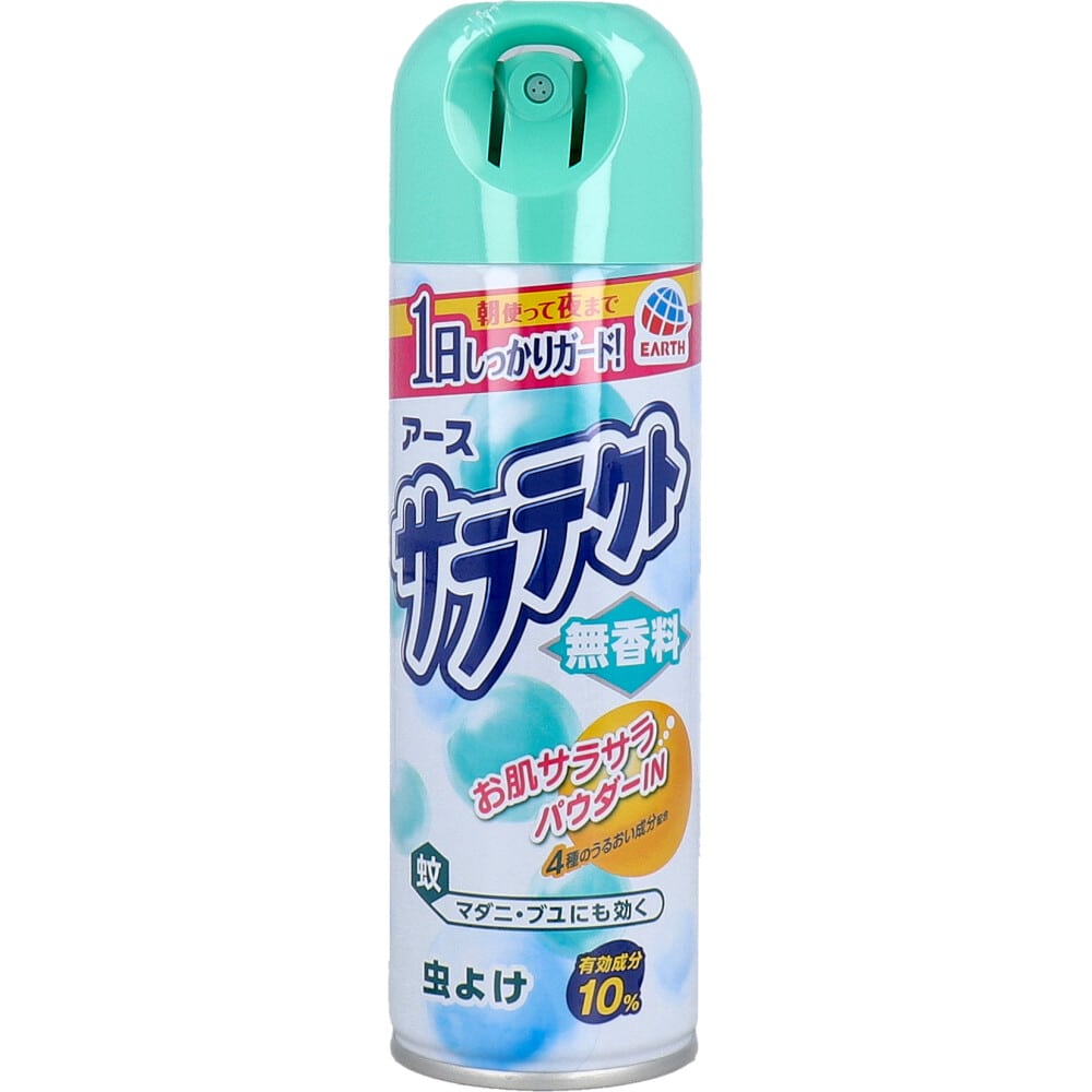 アース製薬　アース サラテクト 虫よけ 無香料 200mL　1個（ご注文単位1個）【直送品】