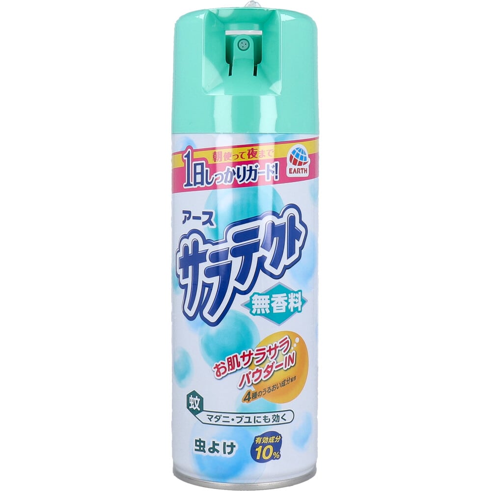 アース製薬　アース サラテクト 虫よけ 無香料 大容量タイプ 400mL　1個（ご注文単位1個）【直送品】