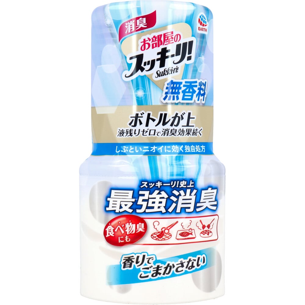 アース製薬　お部屋のスッキーリ！ Sukki-ri！　無香料 400mL　1個（ご注文単位1個）【直送品】