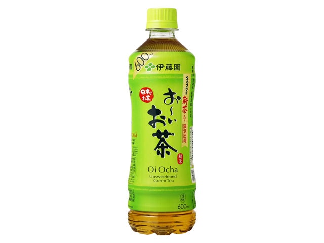 伊藤園日本のお茶おーいお茶緑茶600ml※軽（ご注文単位24個）【直送品】