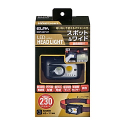 ELPA　エルパ LEDヘッドライト  DOP-HD710T DOPHD710T 1個（ご注文単位1個）【直送品】