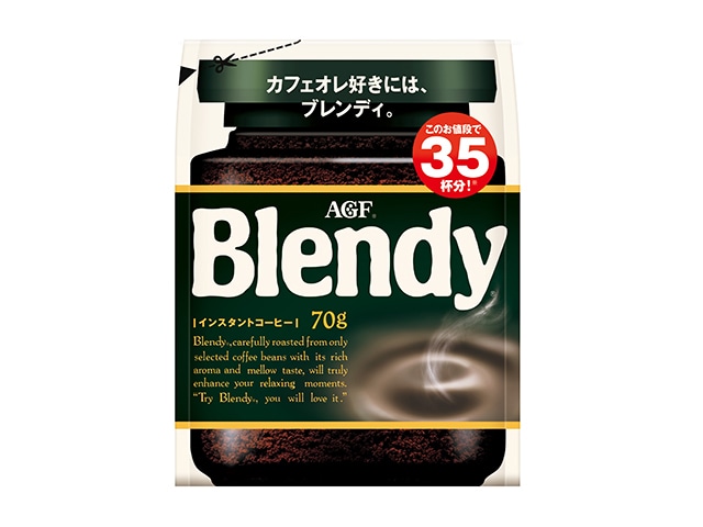 AGFブレンディインスタントコーヒー袋70g※軽（ご注文単位12個）【直送品】