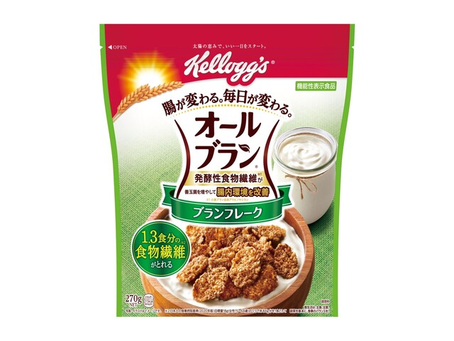 日本ケロッグオールブランブランフレーク270g※軽（ご注文単位6個）【直送品】