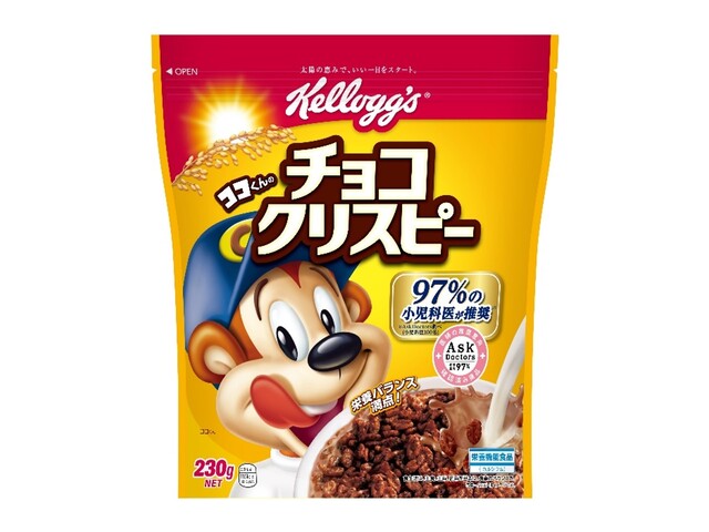 日本ケロッグチョコクリスピー230g※軽（ご注文単位6個）【直送品】