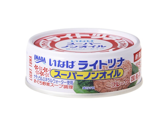 いなばライトツナスーパーノンオイル70g※軽（ご注文単位12個）【直送品】