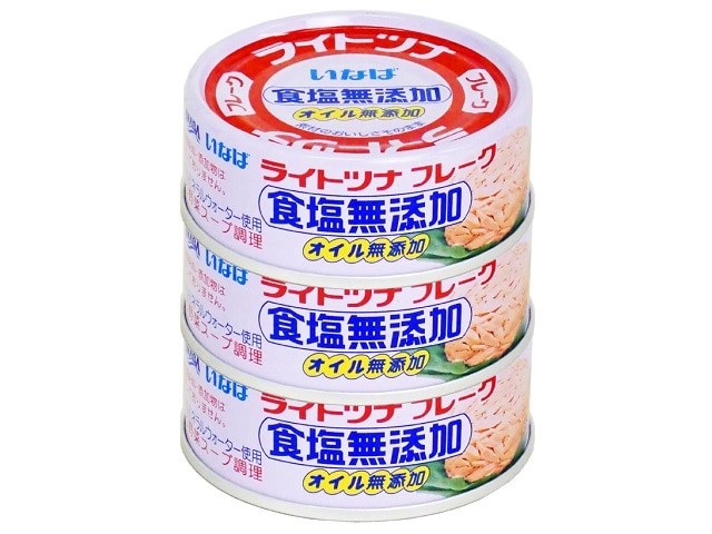 いなばライトツナ食塩無添加タイ産70g※軽（ご注文単位15個）【直送品】