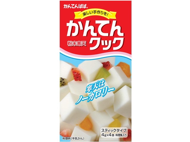 伊那食品工業かんてんクック（4本入）4g※軽（ご注文単位10個）【直送品】