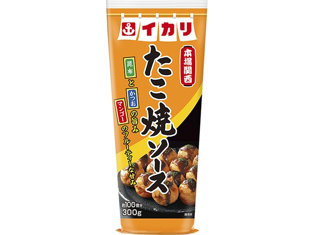 イカリソースたこ焼ソース300g※軽（ご注文単位10個）【直送品】