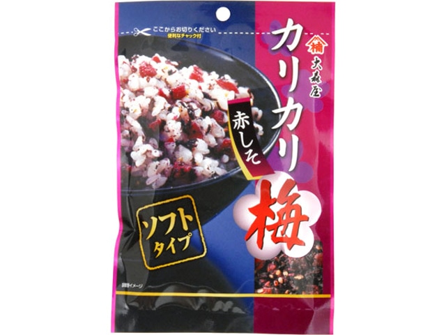 大森屋カリカリ梅赤しそ40g※軽（ご注文単位10個）【直送品】