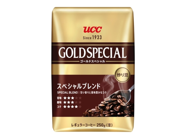 UCC炒り豆ゴールドスペシャルブレンド250g※軽（ご注文単位6個）【直送品】