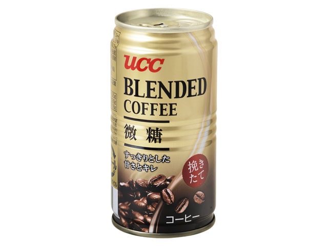 UCCブレンドコーヒー微糖缶185g※軽（ご注文単位30個）【直送品】