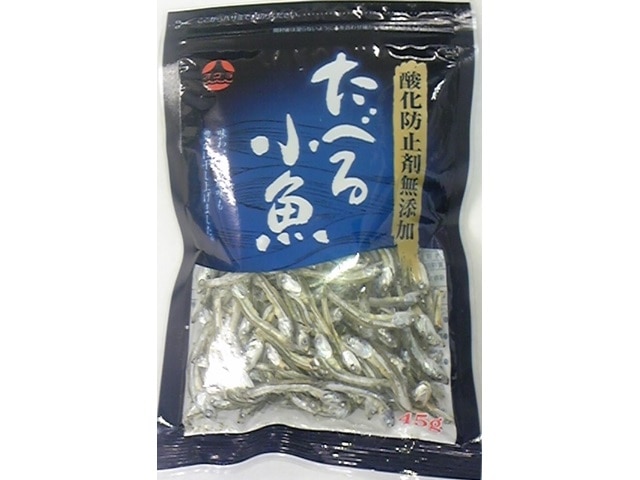 小倉食品酸化防止剤無添加たべる小魚45g※軽（ご注文単位10個）【直送品】