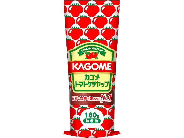 カゴメトマトケチャップチューブ180g※軽（ご注文単位20個）【直送品】